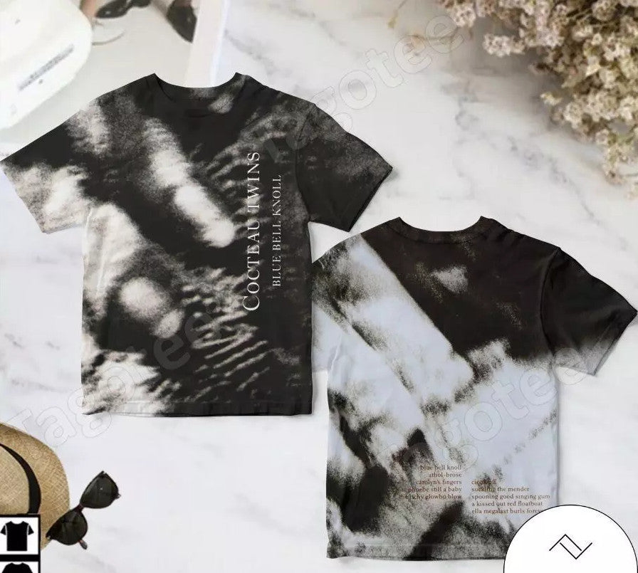 Cocteau Twins Blue Bell Knoll Album Cover 3D T-Shirt