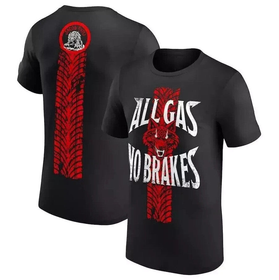 Jacob Fatu All Gas No Brakes WWE 2025 T-Shirt 3D