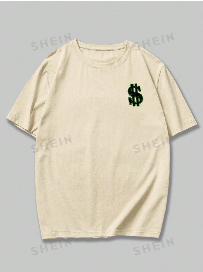 Street Life Cartoon Graphic Tee Men’s Casual T-Shirt Y2K Back to School